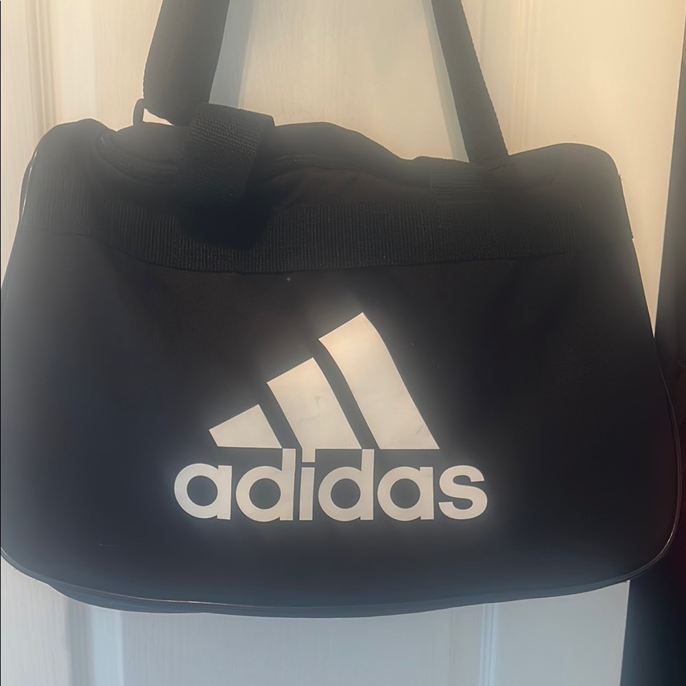 Adidas Black Duffel Bag